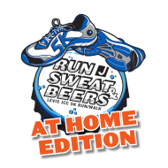 Run Sweat Beers At Home Edition Logo