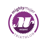 Mighty Mujer Triathlon Miami Logo